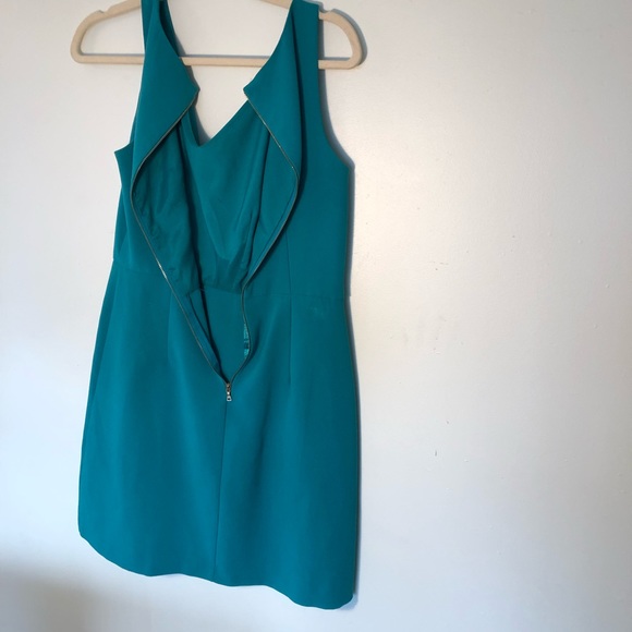 LOFT dress blue green size 6 business & work style - Picture 6 of 7